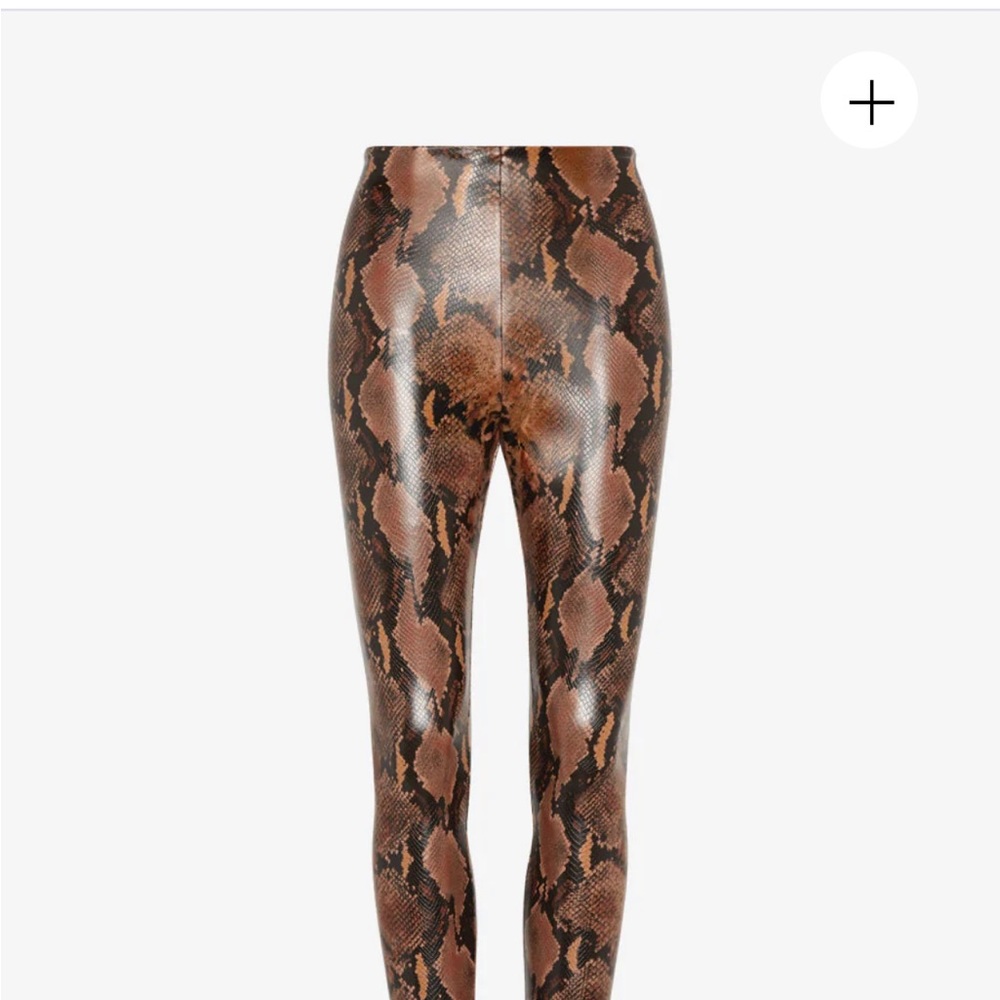 Commando faux leather animal print leggings - Picture 2 of 7
